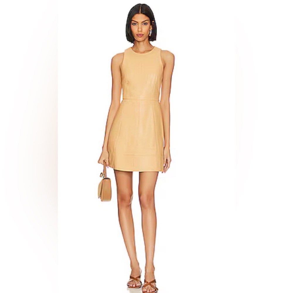New Alexis Lorenza Tan Mini Dress